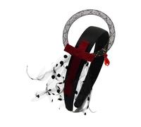 CALLARON Gothic Punk Style Headband Accessory for Women and Girls Elegant Design Comfort for Special Occasions for Weddings Parties Dances and Cosplay
