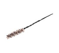 CALLARON Hair Dyeing Tool Bendable Bun Tie Updo Maker for Easy Hairstyles Rhinestone Hair Bun Maker for Women