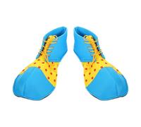 CALLARON Halloween Large Blue Clown Shoes for Performance and Cosplay - Oversized Clown Costume Shoes for Halloween Stage Shows