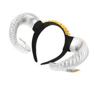 CALLARON Halloween Party Devil Horn Hairband Sheep Horn Cosplay Headband Hair Band Funny Festival Hair Accessories