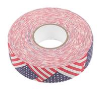 CALLARON Ice Hockey Tape 2.5cm X 25m Self-adhesive Non-slip Protective Handle Wrap Tape with Star-spangled Banner Design for Indoor and Outdoor Hockey Stick Wrapping