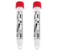 CALLARON Inflatable Life Raft Identification Tubes 2pcs with Waterproof Plastic Material and Integrated Information Display, Replacement Id Markers for Fishing Boats and Inner Lake Cruise
