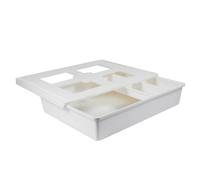 CALLARON Invisible under Desk Drawer Organizer for Pens and Headphones