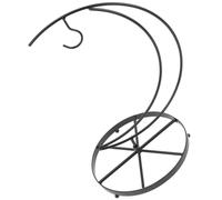 CALLARON Iron Hanging Stands Fruit Hangers Grape Hanging Rack Black Iron Fruit Plate with Hook Adds Counter Space Easy to Clean for Restaurant and Hotel Use