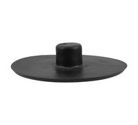 CALLARON Kayak Shade Base Circular PVC Screw Mount Universal Joint | Support Pad, Black Threaded Fit, Quick Angle Setup, for Sup Sailors and Paddle Boarders