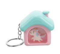 CALLARON Led Keychain Cute Handbag Charm Keyring Light Music Backpack Keychain for Bag Purse