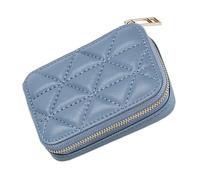 CALLARON Lipstick Storage Bag Makeup Pouch Mirror Portable Pu Bag Cosmetics Travel Essential
