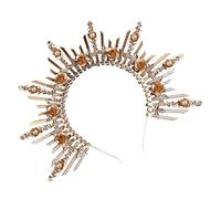 CALLARON Lolita Crown Headband Hair Crown Headband for Girl Goddess Hairband for Girl Decorative Headpiece for Birthday Party Festival for Women