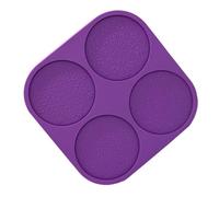 CALLARON Mandala Pattern Silicone Coaster Mold Round Epoxy Cup Mat Mold for DIY Resin Craft for Handmade Coasters and Home Decor