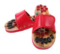 CALLARON Massage Therapeutic Foot Acupoint Slippers for Adults with Pu and Eva Material, Soothes and Refreshes Tired Feet, Promotes Blood Flow, Healthcare Gift, Size 39-40