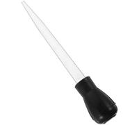 CALLARON Meat Injector Marinade Baster Black Rubber Oil Suction Injecting Marinade Kitchen Supplies for Party Activities and Stir-frying