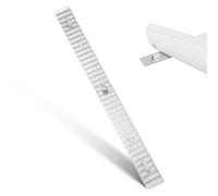 CALLARON Metal Animation Peg Bar 3 Pin Pegbar Ruler Caricature Tool for Fixing Animation Position Paper DIY Pegbar Tool for Artists and Animators