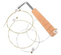 CALLARON Metal Harp Strings Kit with Tuning Wrench for 16 Metal String Harp for Classical Lyre Learners and Musicians