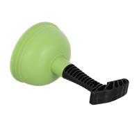CALLARON Mini Plunger Powerful Silicone Toilet and Kitchen Clog Remover Tool for Household Blockage and Travel Emergencies with Nonslip Handle in Green for Sink and Shower Drain