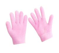 CALLARON Moisturizing Gel Gloves for Hands Hydration and Skin Whitening 1 Pair Pink Spa Gloves for Women Gel Infusion