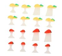 CALLARON Nail Art Toe Separator 16pcs Silicone Manicure Pedicure Accessory Soft Finger Spacers for Toenail Polish Application Women's Foot Care