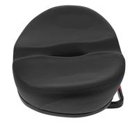 CALLARON Noseless Bicycle Saddle Hollow Bike Seat Pad Polyurethane Foam Pu Black Sustained Comfort and Support Enhanced Airflow for Road Bicycle Indoor and City Cycling