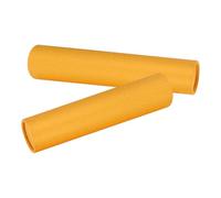 CALLARON Orange Paper Drawing Tube for Artwork Storage and Mailing, Protects Plans and Large Images from Folding and Creasing, Extendable Cylinder Document Holder for Shipping