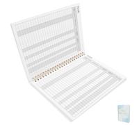 CALLARON Personal Checkbook Register Notebook Marble Light Red, Financial Record Organizer and Budget Tracker Book for Banking and Expense Management, 1 Large Ledger for Financial Situation