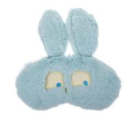 CALLARON Plush Sleep Eye Mask Cute Light Blocking for Travel and Home Use Comfortable Eye Cover Adjustable Strap Teens