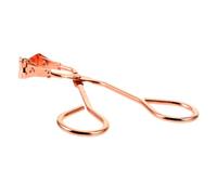 CALLARON Portable Eyelash Curling Clip in Electroplated Rose Gold Handheld Lash Curler with No Pinching Design Break Resistant Beauty Tool for Precise Eye Lash Curling for Travel and Daily