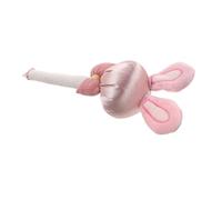CALLARON Portable Wormwood Massage Hammer with Long Handle Cute Rabbit Shape Manual Body Massager for Neck Back Shoulders Waist Travel Friendly Tool for Full Body Relaxation