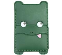 CALLARON Practical Pu Leather Wallet Card Holder for Cell Phones with Self Adhesive Back, and Simple in Shape, for Storing Credit Cards and Ids the Go
