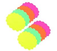 CALLARON Price Tags Paper Stickers Fluorescent Explosion Shape 40pcs Creative Design Pricing Labels to Attract Customers for Retail Shops and Garage