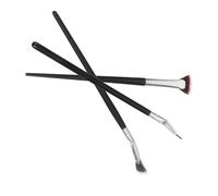 CALLARON Professional Eyelash Brush Fan-shaped Mascara Brush for Lash Extensions Makeup Artistry