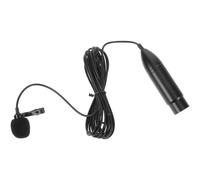 CALLARON Professional Wearable Lavalier Microphone and Cardioid Directivity with Three-pin Xlr Interface for Speeches and Live Broadcasts