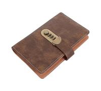 CALLARON Pu Leather Budgeting Book with Password Lock and Dedicated Sections for Cash, Receipts, and Cards Functional Organisation for Family Budget Organizer and Teen Financial Planner