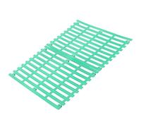 CALLARON Rabbit Cage Floor Mat 15.55X10.75 Inch Sturdy Plastic Non-Slip Foot Pads for Small Animals Including Hamsters and Rabbits Easy-Clean Animal Foot Cushions for Indoor Use