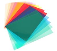 CALLARON Reading Tracking Strips 12Pcs Overlays for Visual Stress Relief in Classroom and Student Use