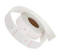 CALLARON Removable Red Food Storage Labels 250pcs Roll Self-Adhesive Date Decals for Kitchen Freezer Pantry Canning and Refrigerator Food Containers Organization