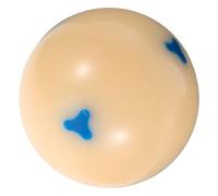 CALLARON Resin Billiard Cue Ball Training Ball with Six-point Mark for Pool and Snooker Practice for Billiard Table Accessories and Player Training