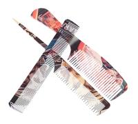 CALLARON Retro Styling Comb Set Graffiti Oil Combs for Hair Hairdressing Tool Hair Styling Accessories