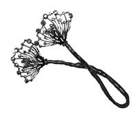 CALLARON Rhinestones Hair Bun Maker for Women Teens Elegant Hair Styling Tool for Quick Bun Clip Accessory for Daily Use Special Occasions