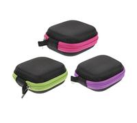 CALLARON Roller Bottles Storage Bag Portable Oxford Cloth Compact Cosmetic Pouch for Travel and Daily Use Wear-Resistant Design for Essential Oils and Nail Polish