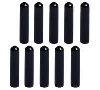 CALLARON Rubber Bottle Pourer Covers Practical and Easy to Carry 10pcs for Liquor Bottles Wine Pour Spouts Caps Black Rubber Material Suitable for Restaurants and Coffee Shops