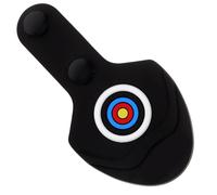 CALLARON Rubber Recurve Bow Limb Tip Protector Shoes Pad for Traditional Bow Hunting Easy to Install Foot Padding Accessory Black Rubber Material