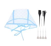 CALLARON Salon Hair Coloring Cap 12pcs Highlighting Kit Dye Cap Hooks Hair Coloring Accessories for Home