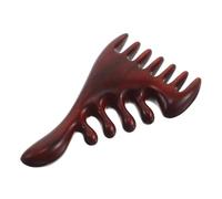 CALLARON Scalp Massager Comb with Thickened Coffee- Wood Natural Wood for Body and Face and Ease Muscle Tension Multifunctional Massage Tool and Itch Relief, for Home and Spa Use