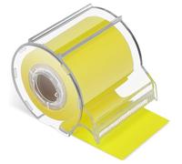 CALLARON Self-adhesive Yellow Memo Roll Sticky Notepads Multi-function Household and Office Memo Pads Convenient Reminder Tape for Writing and Notes