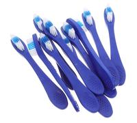 CALLARON Self-harm Toothbrush 10pcs Mini Travel Size Toothbrushes for Prison Mental Health Camping