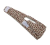 CALLARON Shaped Face Strap for Women Double Chin Reducer Tape Leopard Print Design Lightweight and Portable Face Lifting Band for Slimming Facial Contours
