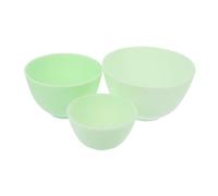 CALLARON Silicone Diy Face Mask Mixing Bowls Set of 3 (small, Medium, Large) Odorless Shatterproof Beauty Bowls for Home Spa and Facial Care