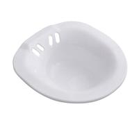 CALLARON Sitz Bath Women Private Parts Basin Squat Cleaner for Potty Seat Grey Bath Seat for Adults