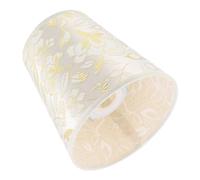 CALLARON Small Light Shade for Table Lamps, Golden Cloth Lampshade with Foldable Design, Lightweight and Easy Storage, for Relaxation and Bedside Tables, Modern Decorative Fabric Lamp Shade