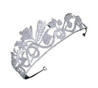 CALLARON Sparkling Wedding Crown for Bride Rhinestone Tiara Headband Pageant Crowns