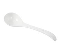 CALLARON Spoon Ladle Scoop Rice Ladle Stir Fry Ladle Ceramic Dishes Long Handle Scoop Kitchen Supplies Home Tableware Ceramic Tableware Multifunction Ceramics Hand-Pulled Noodle White